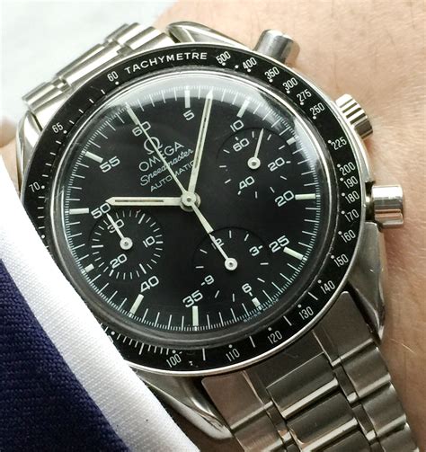 omega speedmaster reduced automatic price|Omega Speedmaster reduced discontinued.